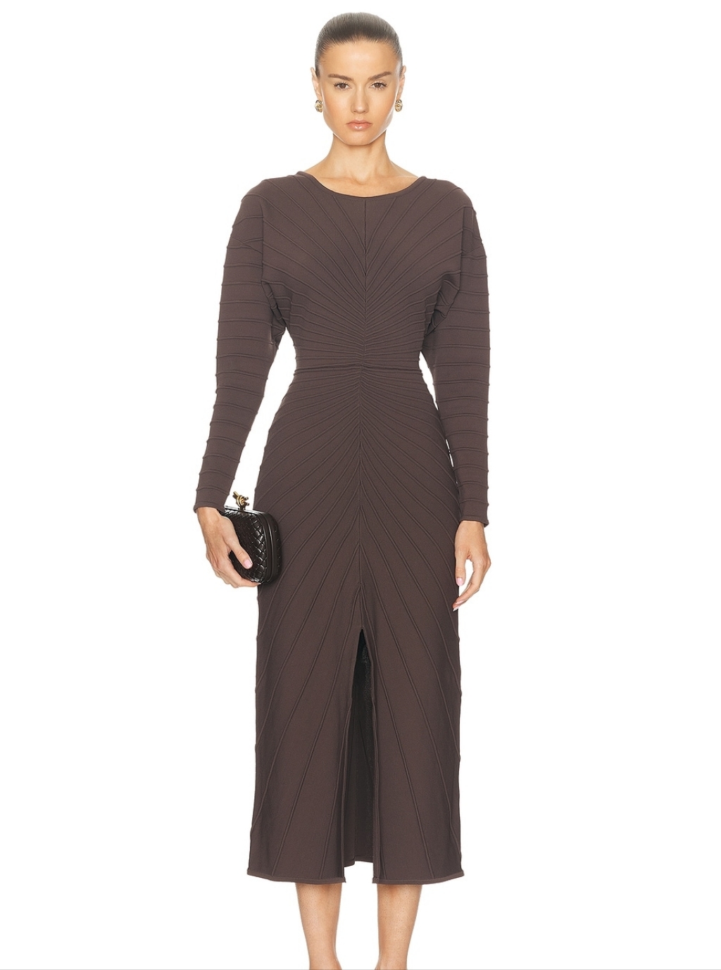 Theaje Modernist Cocoon Knit Dress